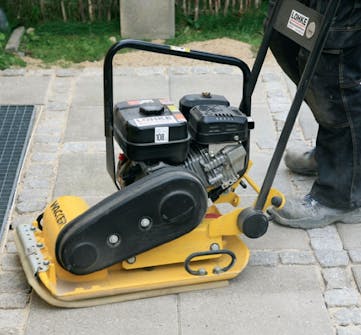 Lägga om stenplattor Lägga om stenplattor